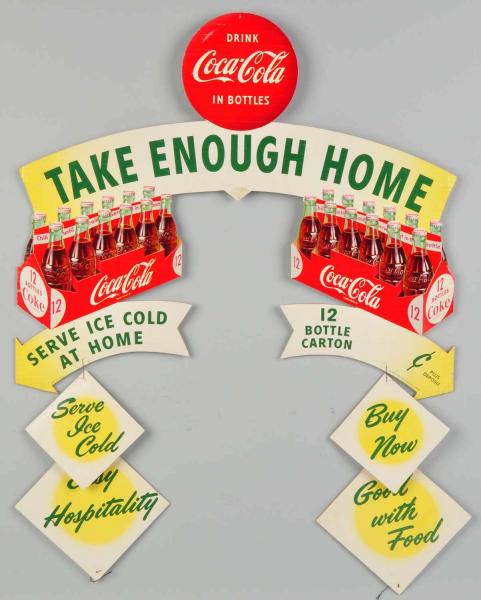 Cardboard Take Home Enough Display.