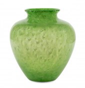 CARDER ERA STEUBEN GREEN CLUTH