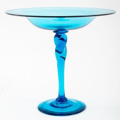 CARDER STEUBEN BLUE CELESTE CO