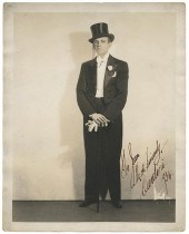 CARDINI. INSCRIBED AND SIGNED
