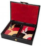 CARDINI. SET OF GOLD AND SILVE