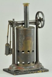 CARETTE VERTICAL STEAM ENGINE