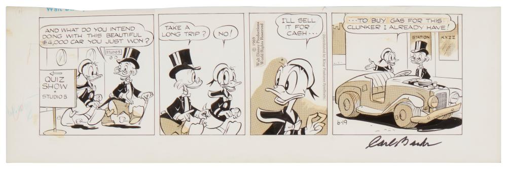 CARL BARKS (1901-2000), "SCROOGE