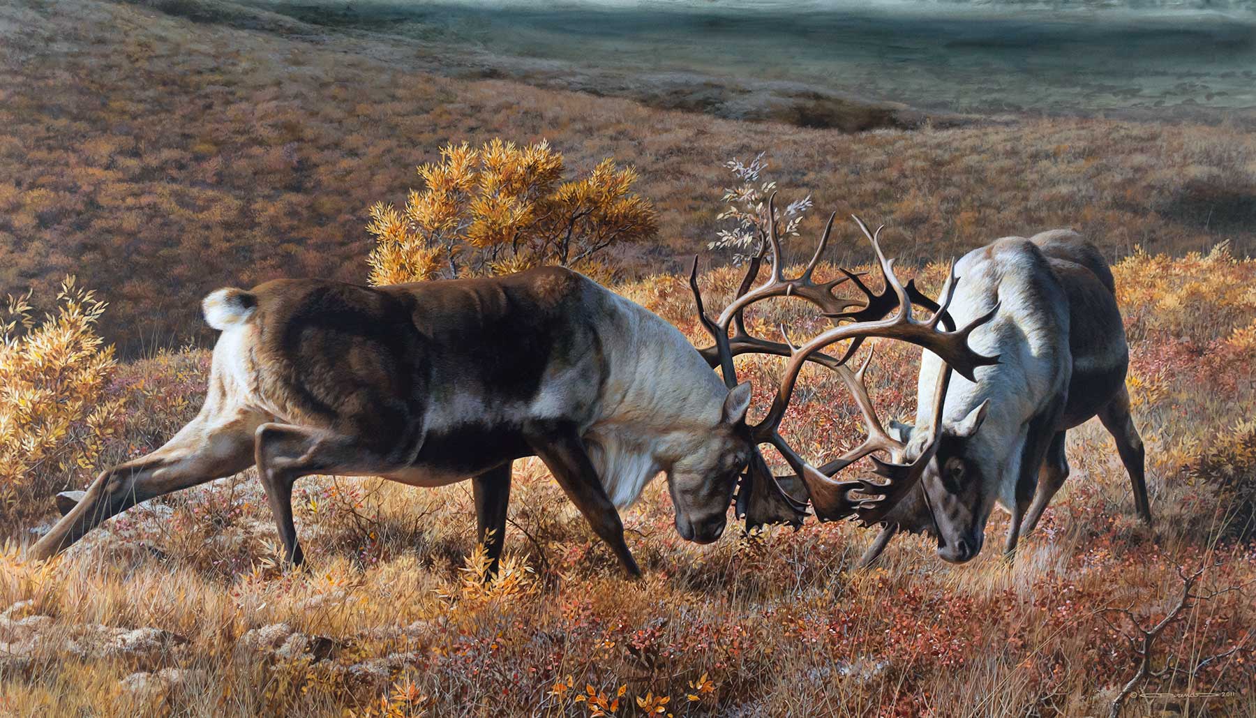 CARL BRENDERS (1937- ), TUNDRA