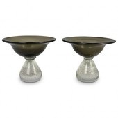 CARL ERICKSON GLASS FOOTED COM