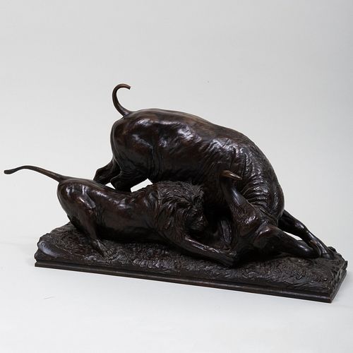 CARL ETHAN AKELEY (1864-1926): LION