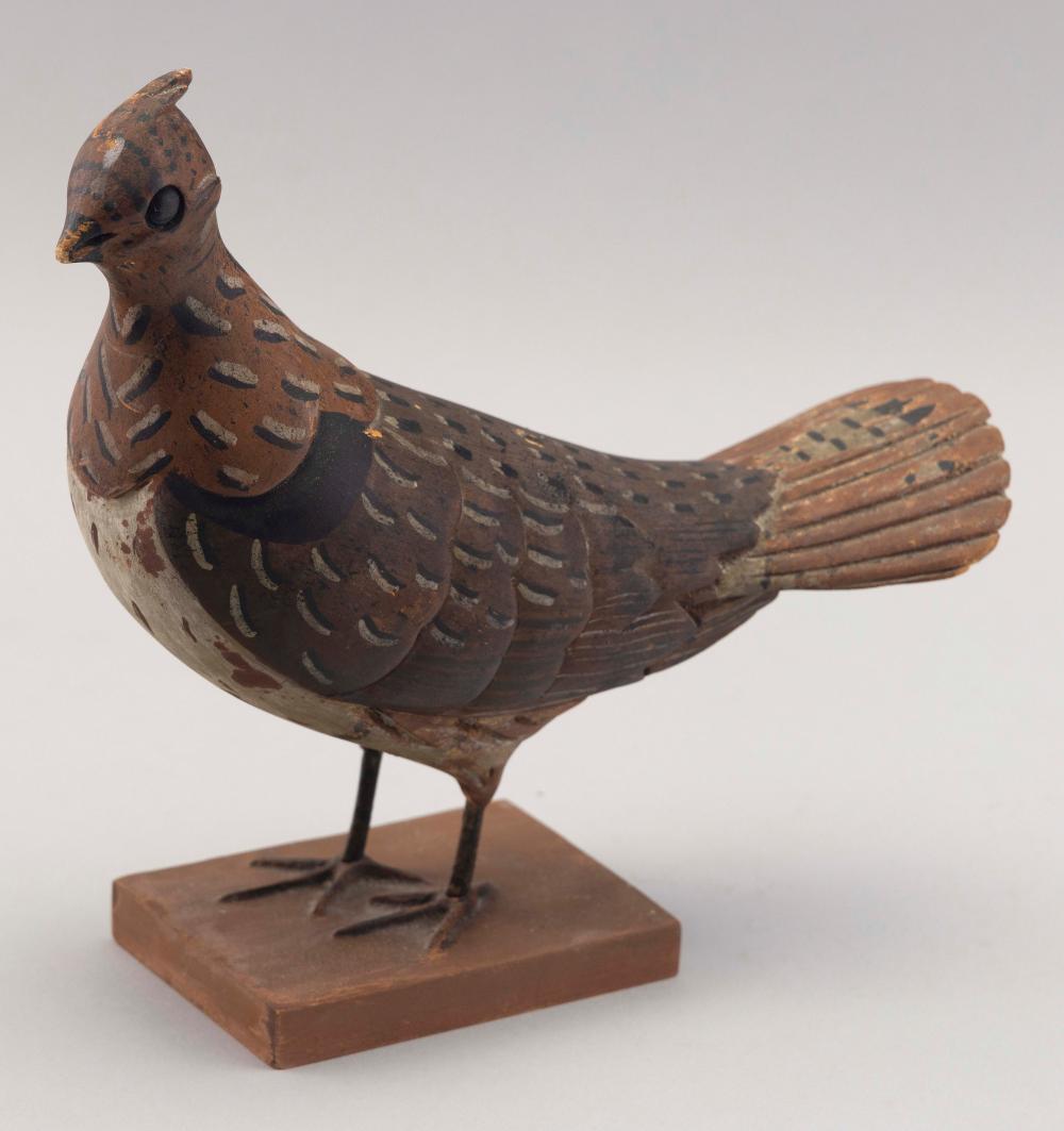 CARL FORSLUND GROUSE CARVING