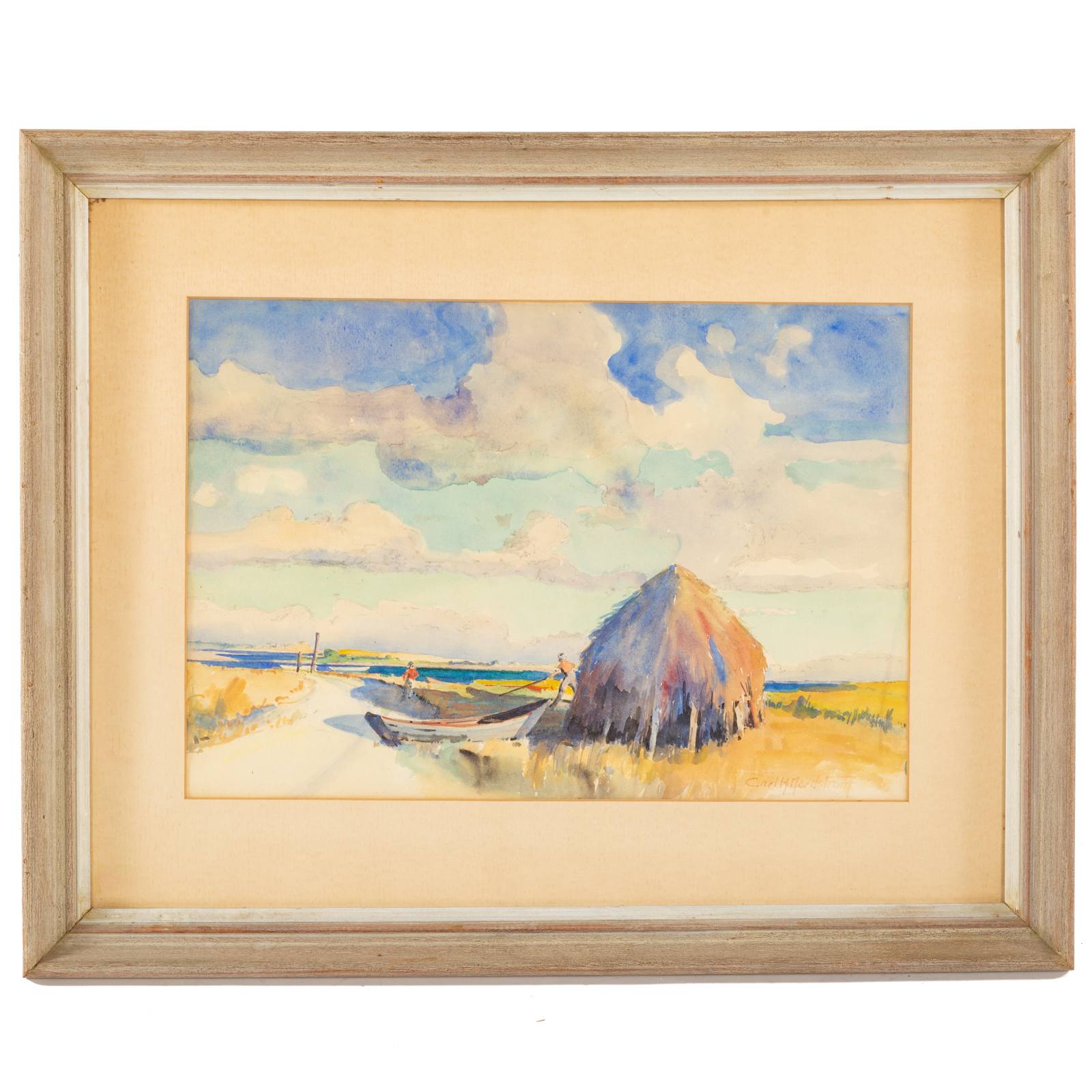 CARL H. NORDSTROM. BOAT WITH