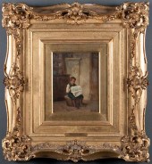 Carl Haag German 1820-1915 Boy