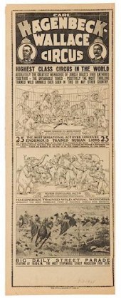 CARL HAGENBECK-WALLACE CIRCUS.
