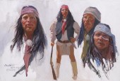 CARL HANTMAN 'APACHE STUDIES'
