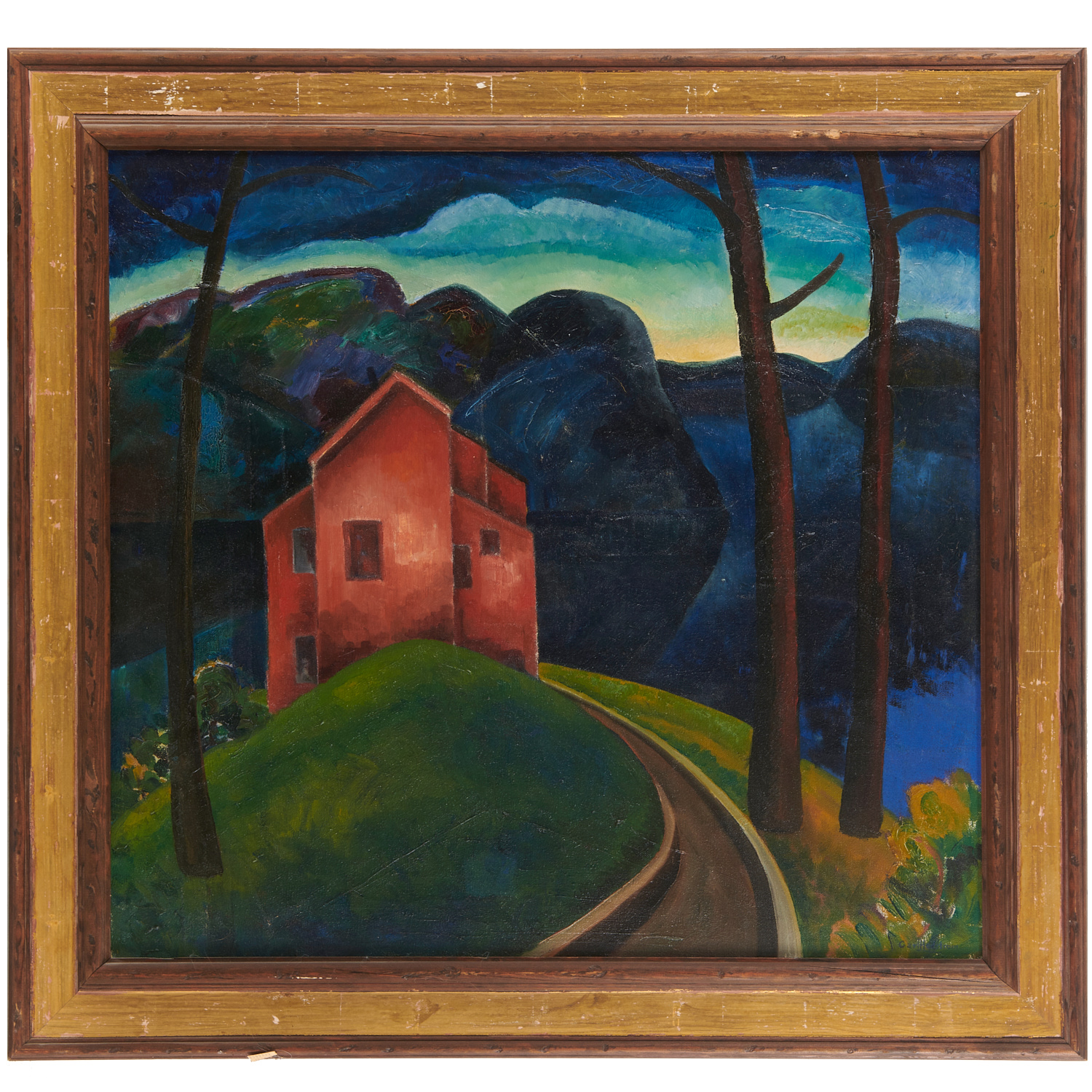 CARL HEDSTROM, OIL ON CANVAS, C.