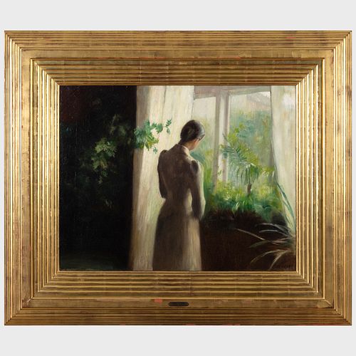 CARL HOLSÃ¸E (1863-1935): WOMAN