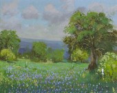 CARL HOPPE (1892-1981), BLUEBO