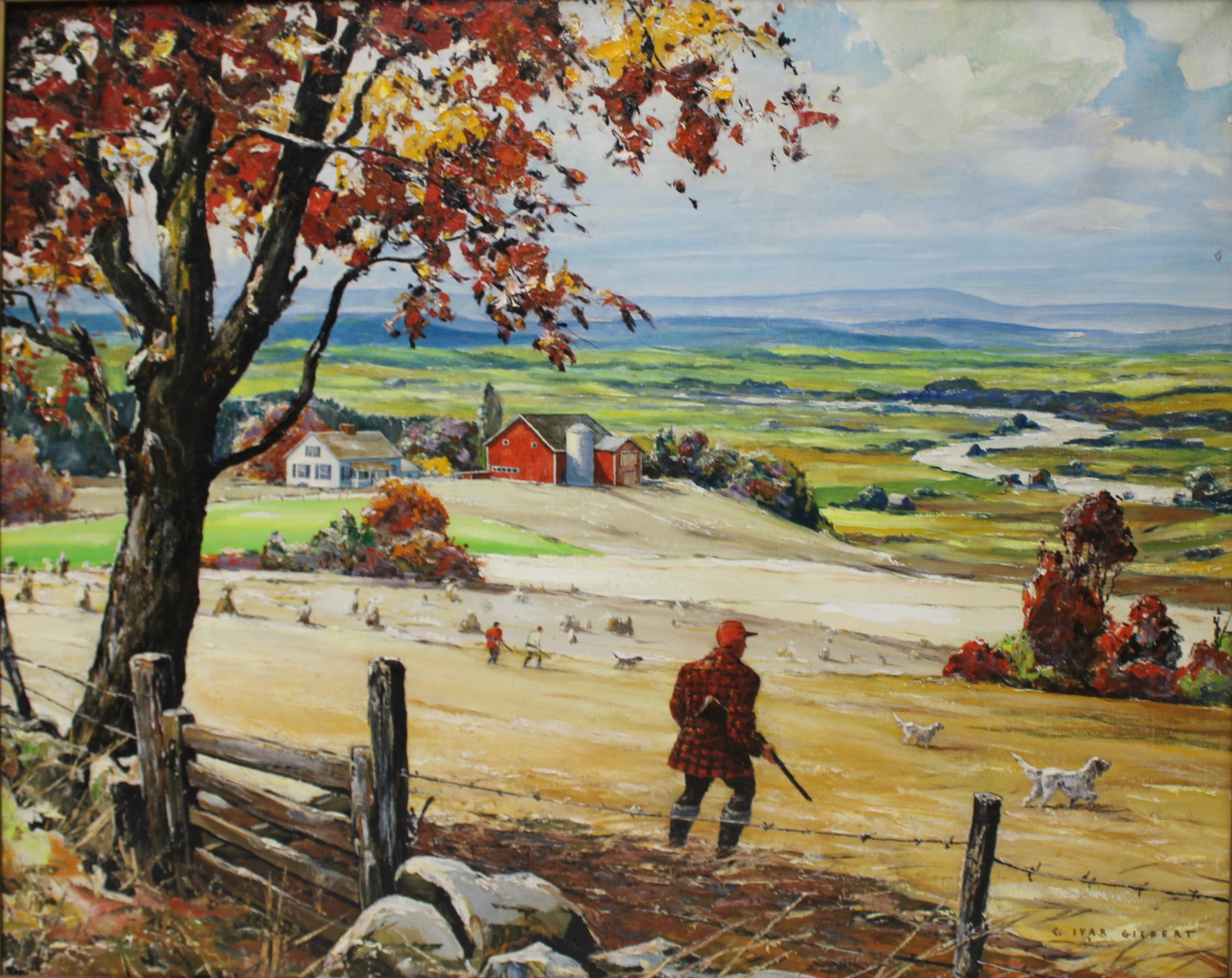 CARL IVAR GILBERT (AMERICAN,