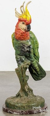 CARL KAUBA BRONZE COCKATOO<br>