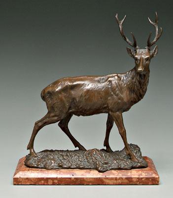 Carl Kauba patinated bronze