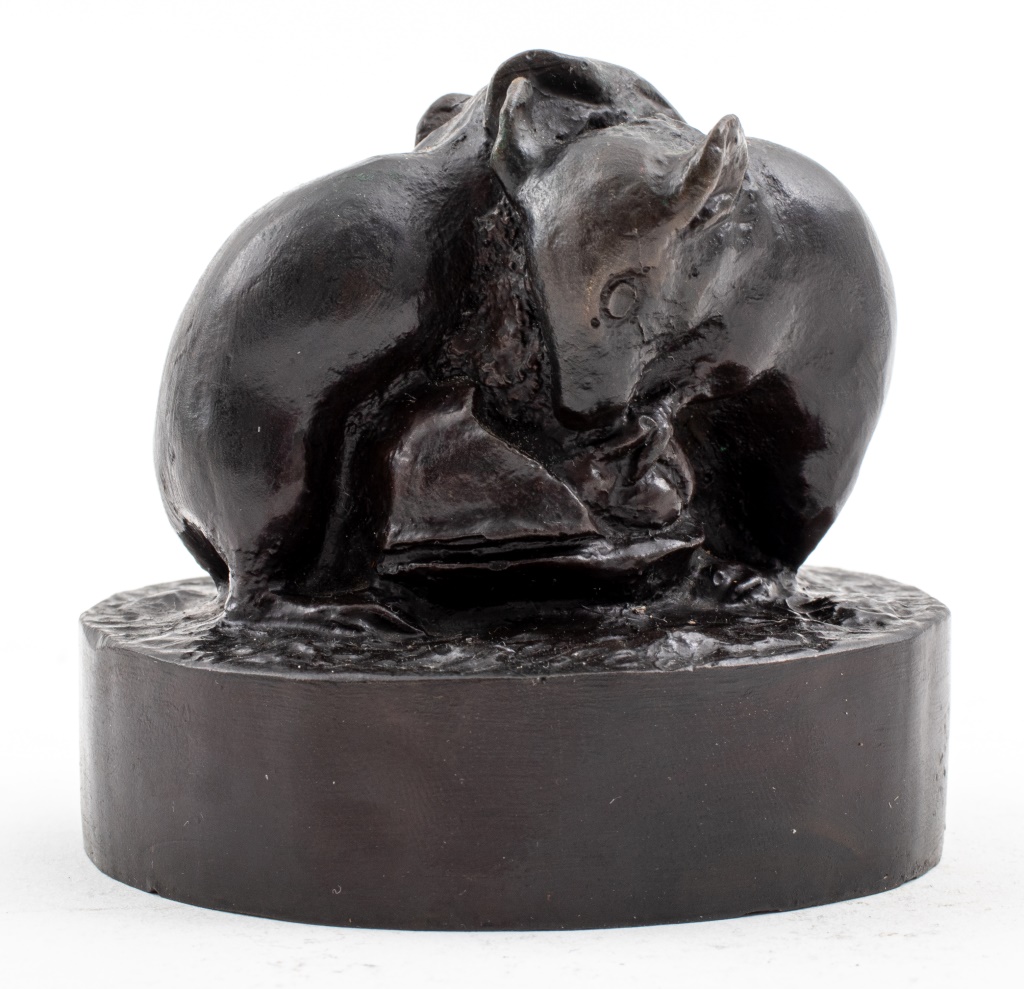 CARL KAUBA 'TWO MICE EMBRACING'