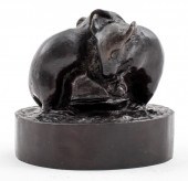 CARL KAUBA 'TWO MICE EMBRACING