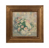 CARL LAWLESS, FLORAL STILL LIF