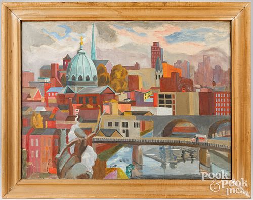 CARL LINDBORG (AMERICAN 1903-1994),