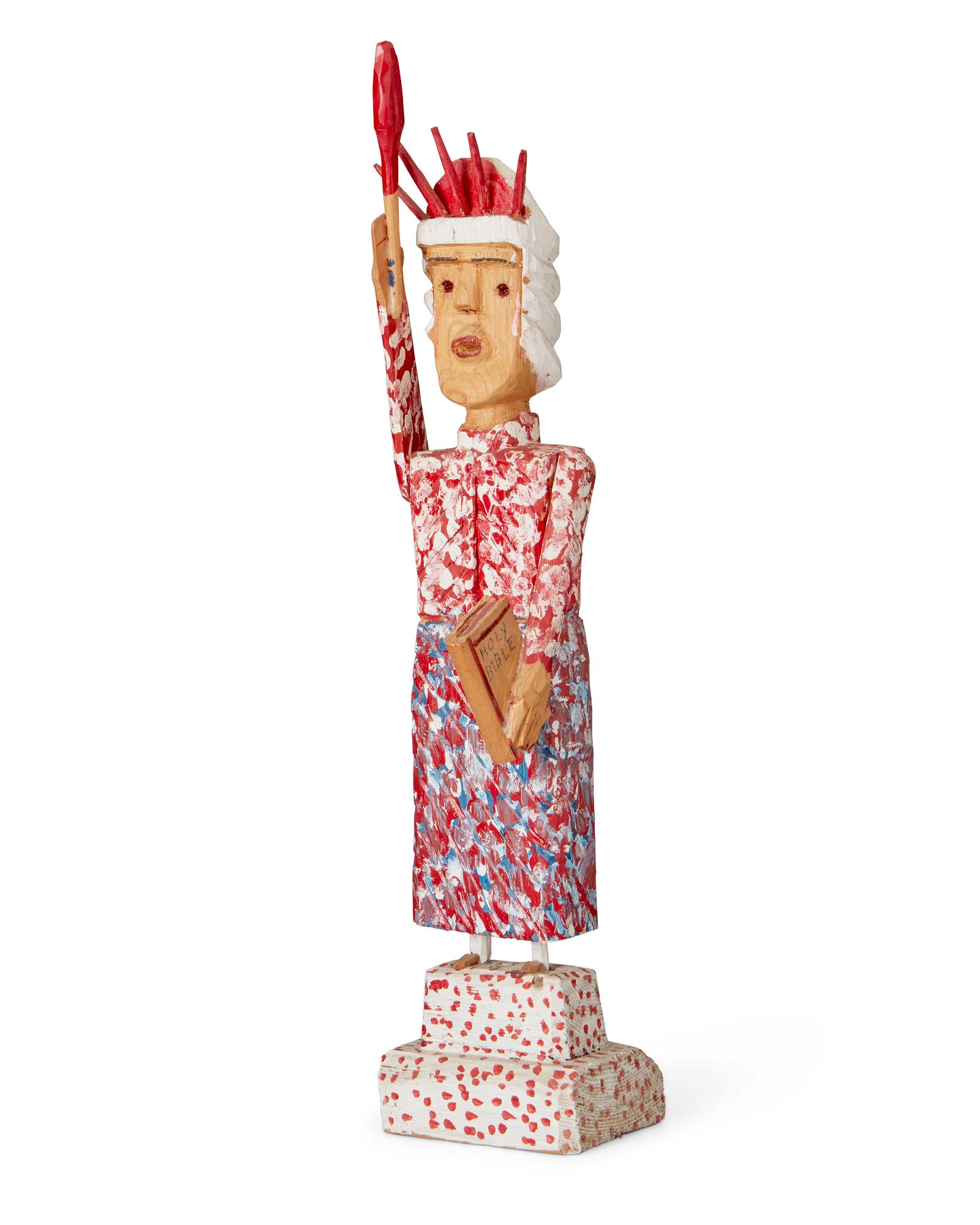 CARL MCKENZIE (1905-1998), STATUE