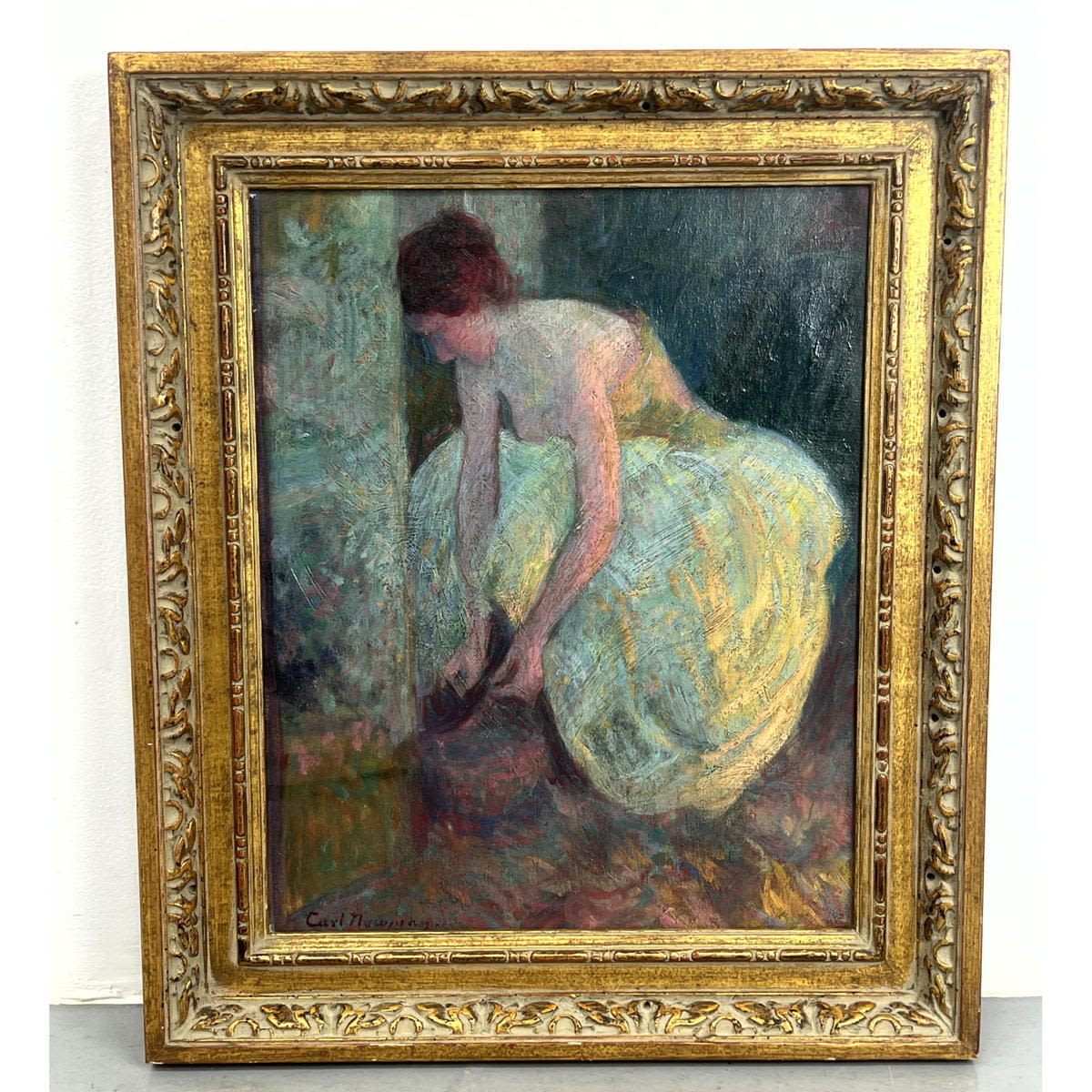 CARL NEWMAN Impressionist Figural
