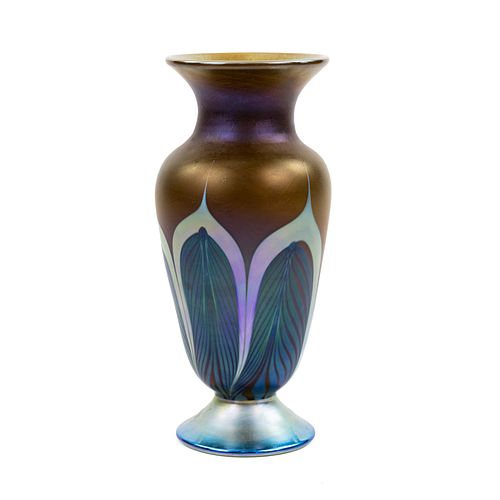 CARL RADKE HAND BLOWN LUSTRE