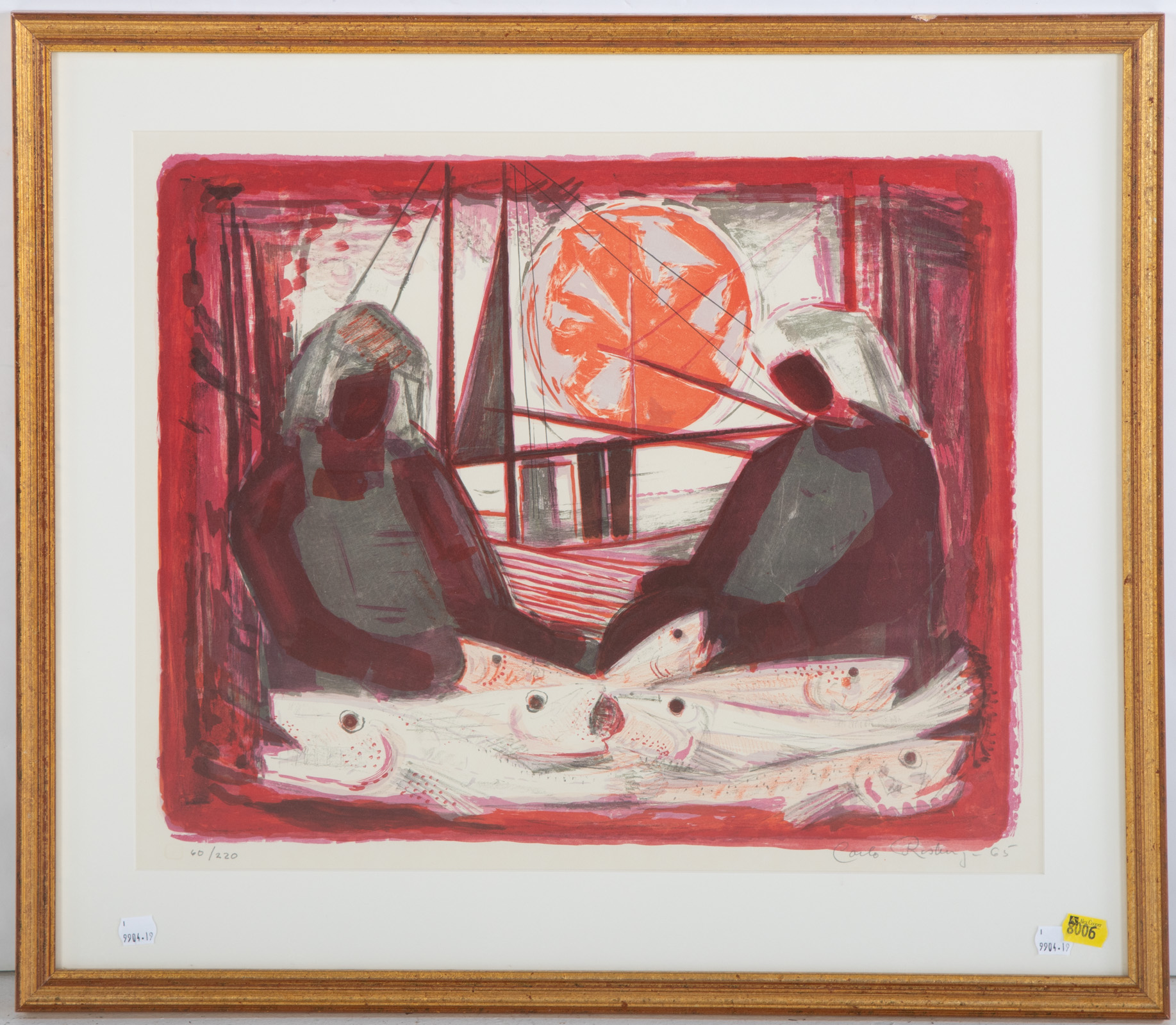 CARL RISBERG. RED FISH MARKET,