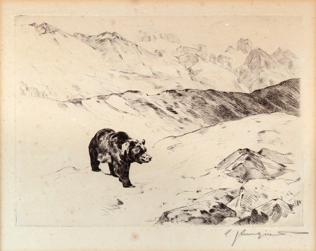CARL RUNGIUS (1869-1959), AN OLD