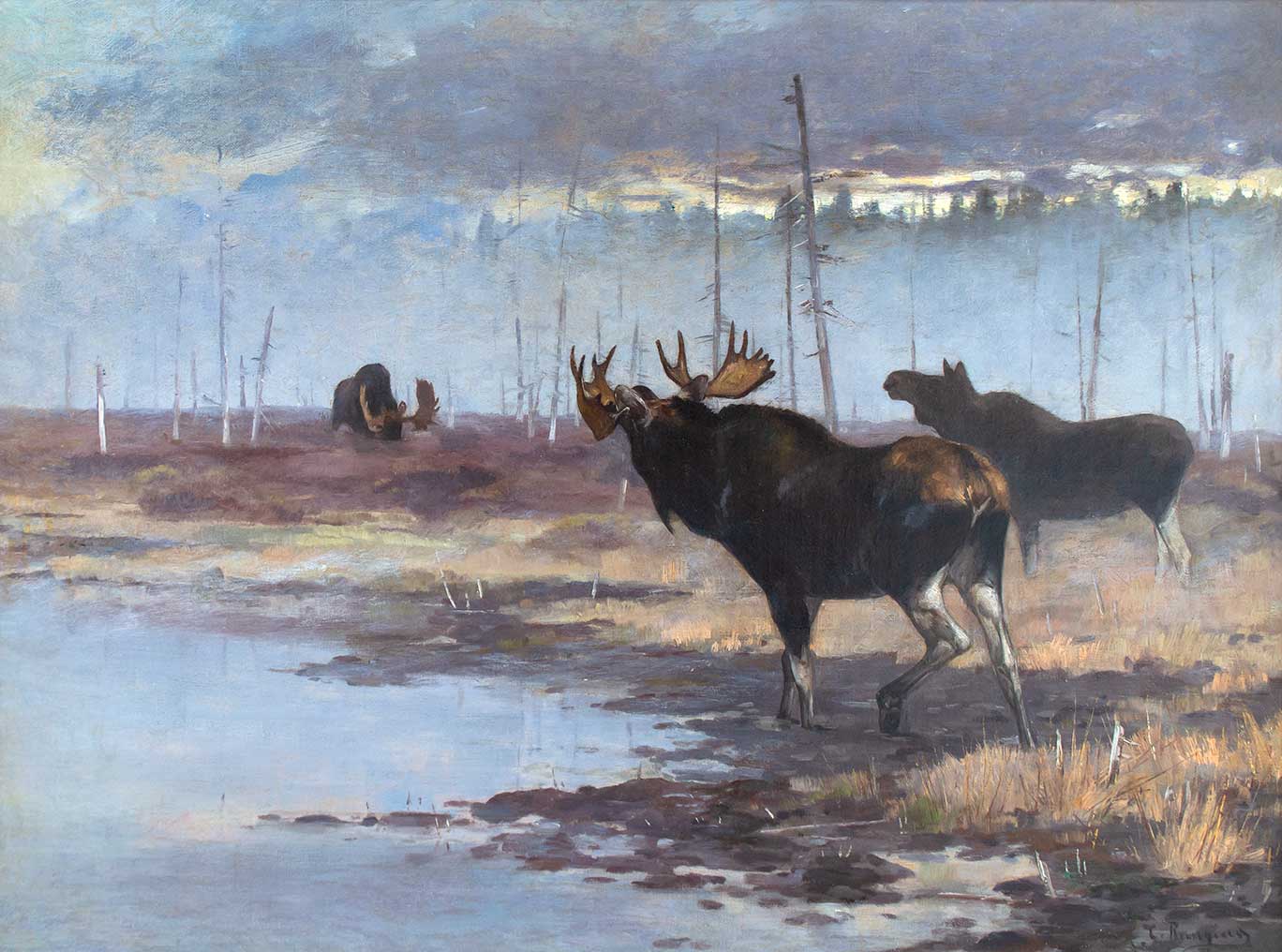 CARL RUNGIUS (1869-1959), CHALLENGE