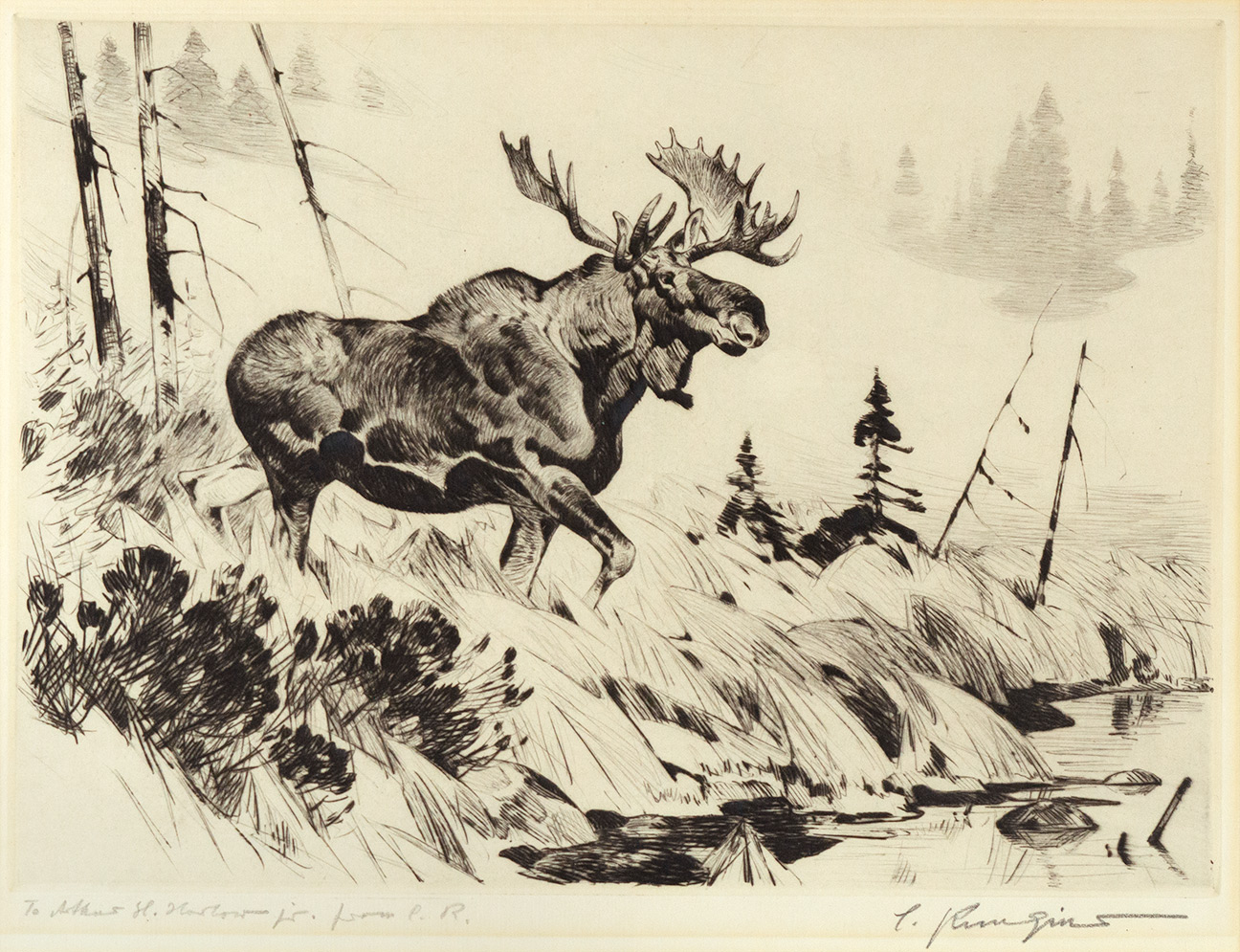 CARL RUNGIUS (1869-1959), COMING TO
