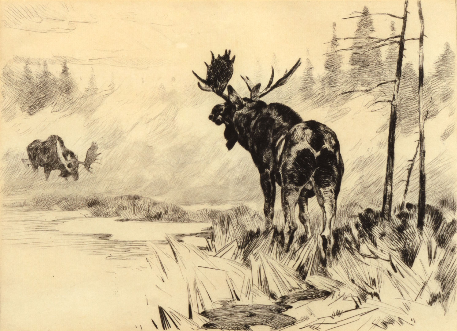 CARL RUNGIUS (1869-1959), RIVALS
