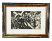 CARL SCHMITT SIGNED ENGRAVING