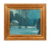 CARL SPRINGER "SNOWY EVENING L