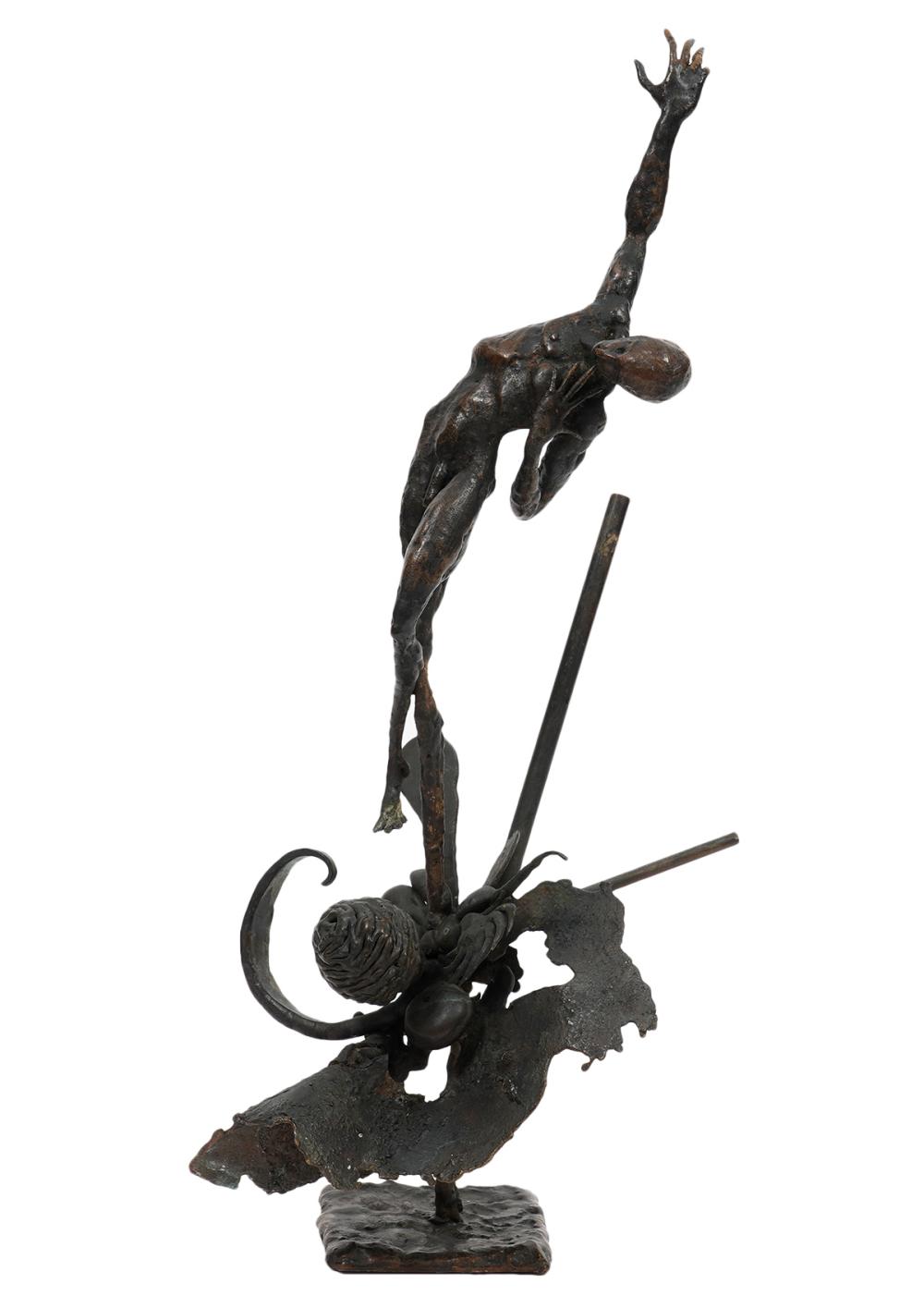 CARL TASHA BRONZE BRUTALIST