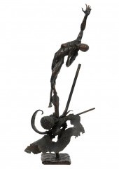 CARL TASHA BRONZE BRUTALIST SC