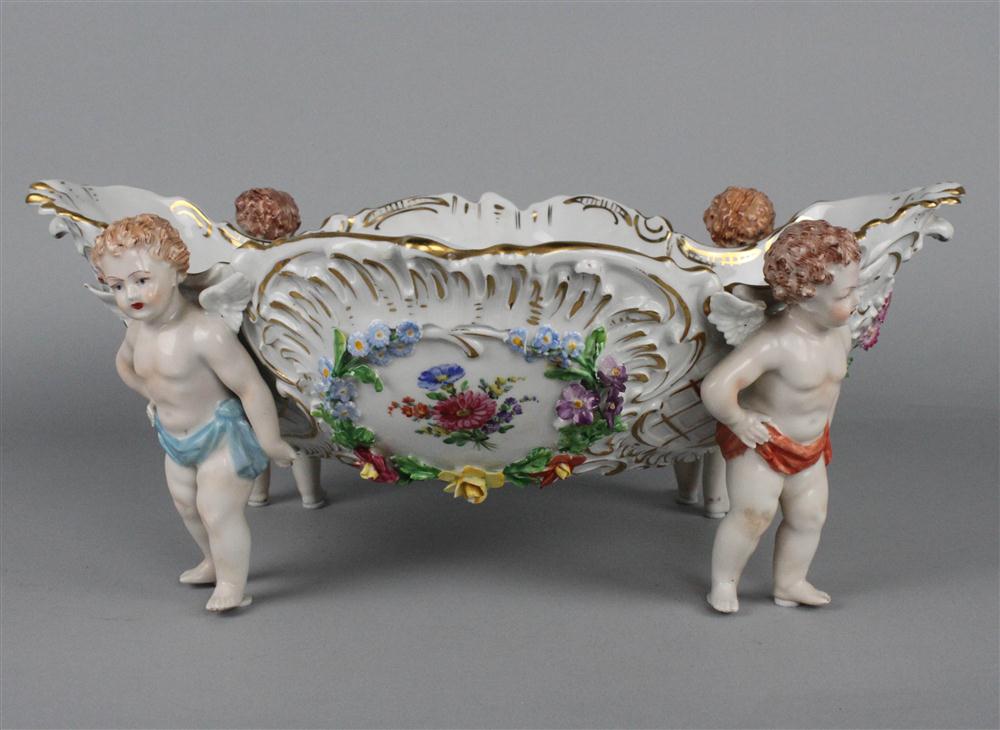 CARL THEIME SHAPED OVAL CENTERPIECE