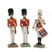 CARL THIEME DRESDEN, THREE POR
