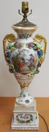 CARL THIEME FLORAL ENCRUSTED A