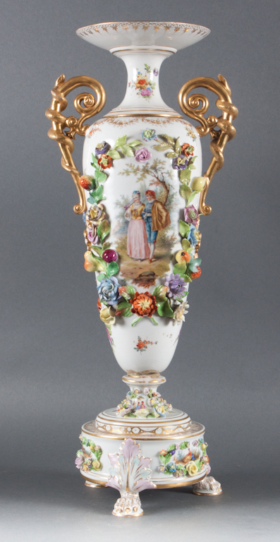 Carl Thieme porcelain vase with
