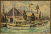 CARL THORP (D1989) PAINTING, J