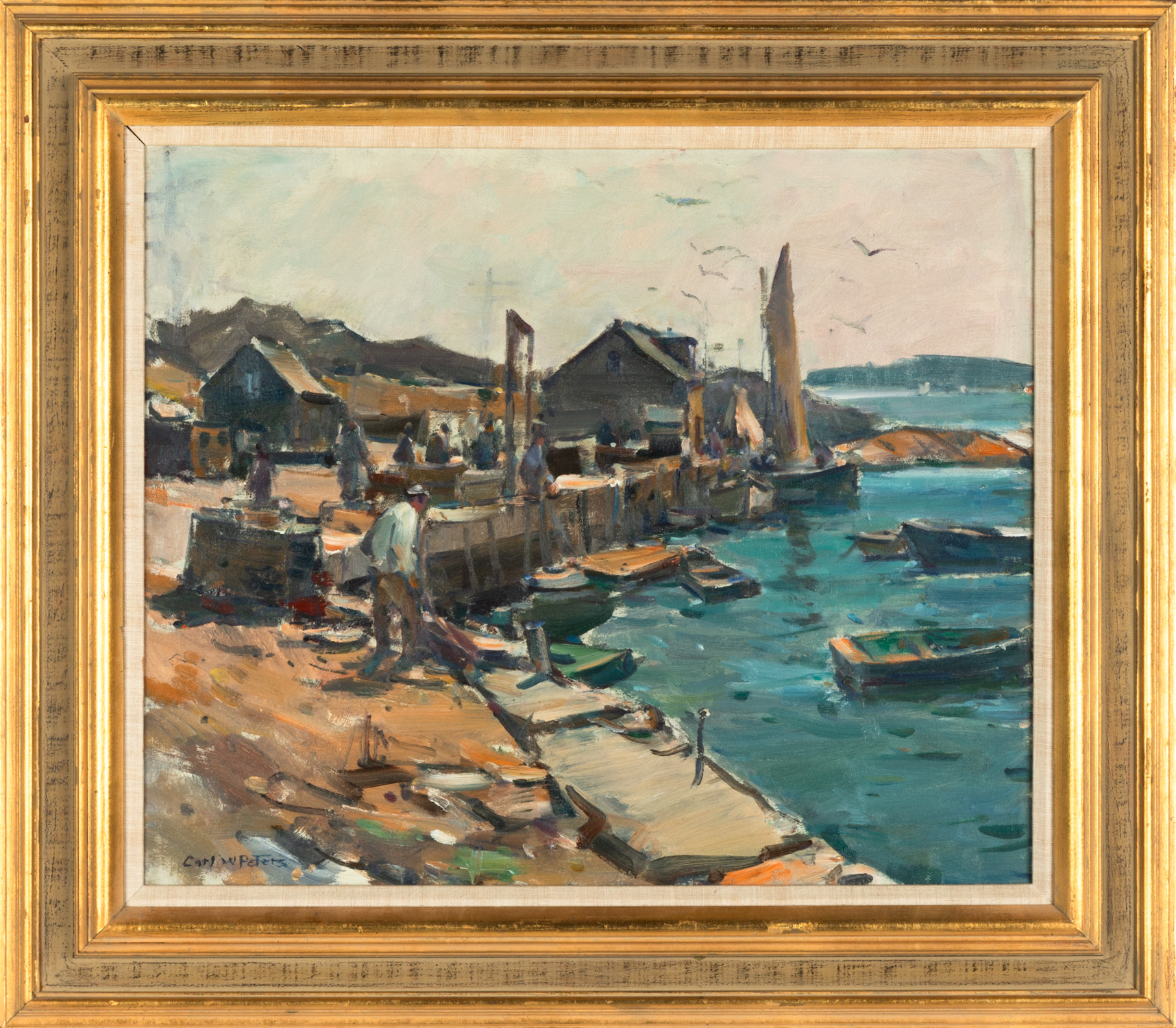 CARL W. PETERS (AMERICAN,