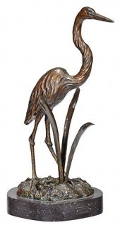 CARL WAGNER, HERON BRONZE(Flor