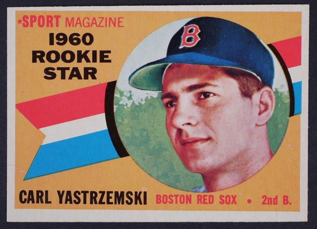 CARL YASTRZEMSKI 1960 ROOKIE