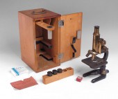 CARL ZEISS JENA MICROSCOPE IN