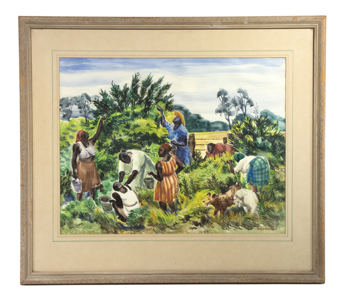 CARL ZIMMERMAN (OH/IN, 1900-1985)