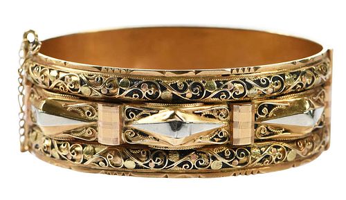CARLE 18KT. BRACELEThinged
