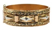 CARLE 18KT. BRACELEThinged ban