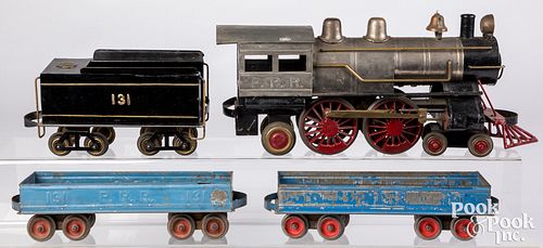 CARLISLE & FINCH #34 LOCOMOTIVE AND